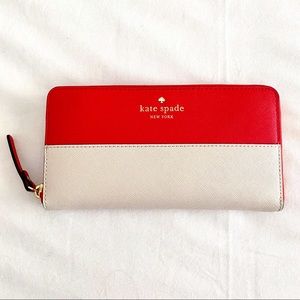 Kate Spade Zip Around Continental Wallet